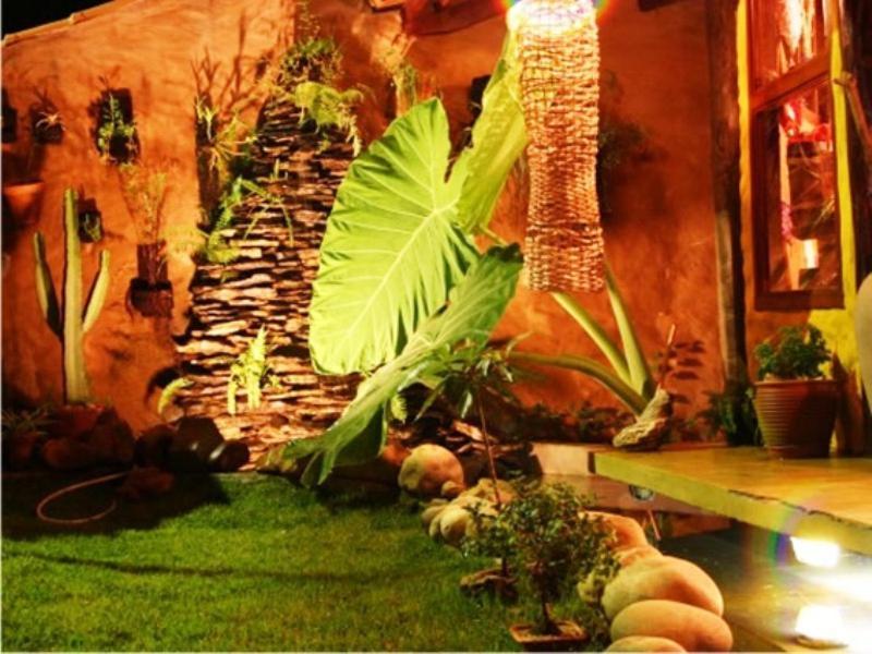 Pousada Bambu Brasil São Jorge Exteriör bild