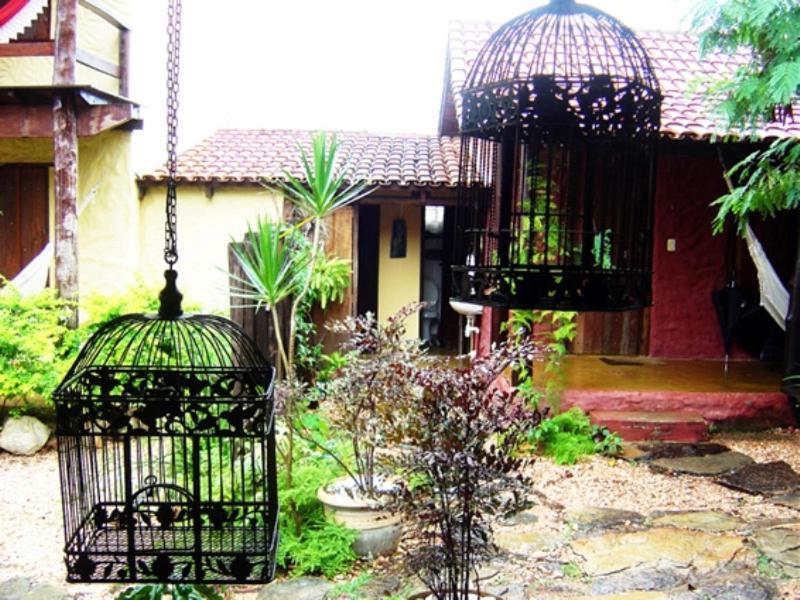 Pousada Bambu Brasil São Jorge Exteriör bild