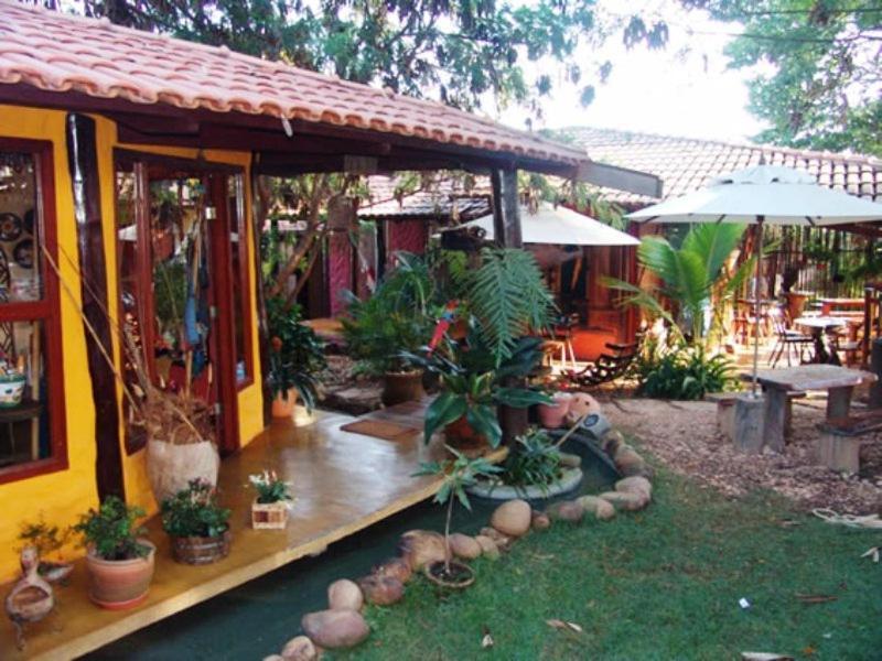 Pousada Bambu Brasil São Jorge Exteriör bild