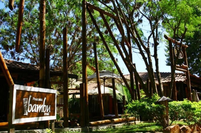 Pousada Bambu Brasil São Jorge Exteriör bild
