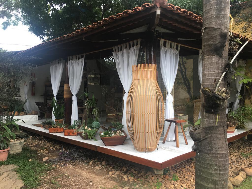 Pousada Bambu Brasil São Jorge Exteriör bild