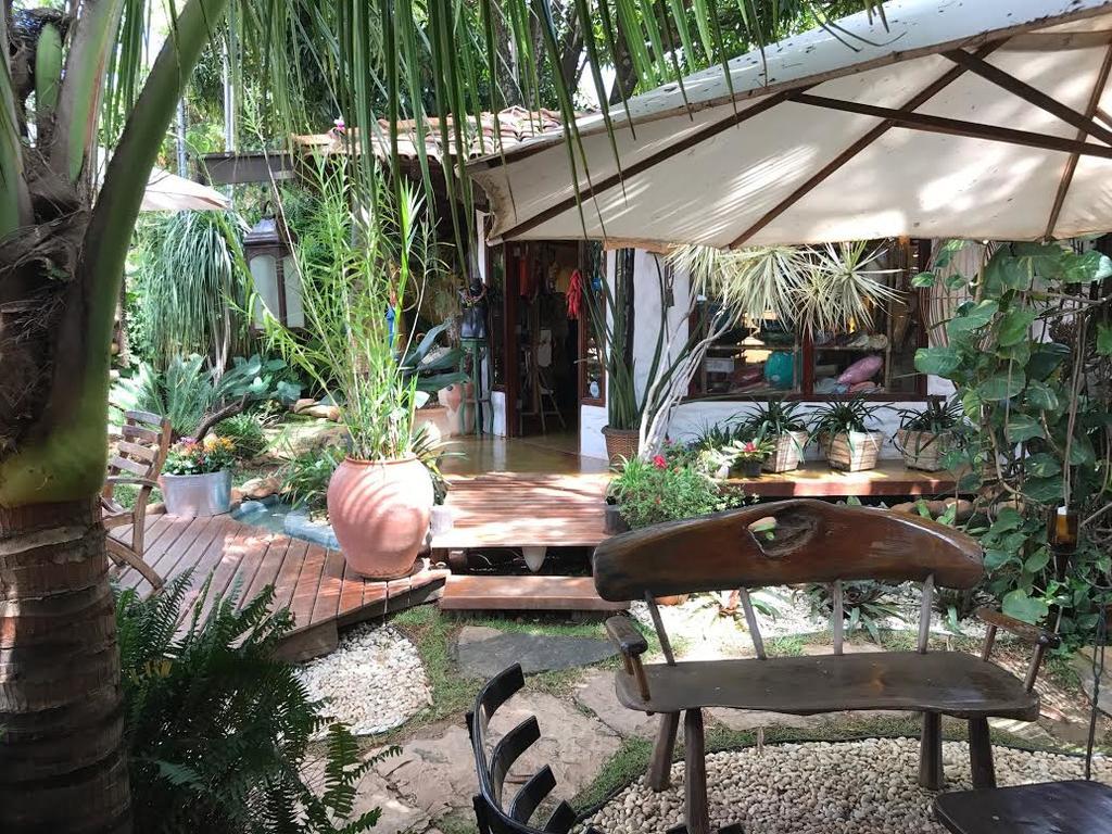 Pousada Bambu Brasil São Jorge Exteriör bild