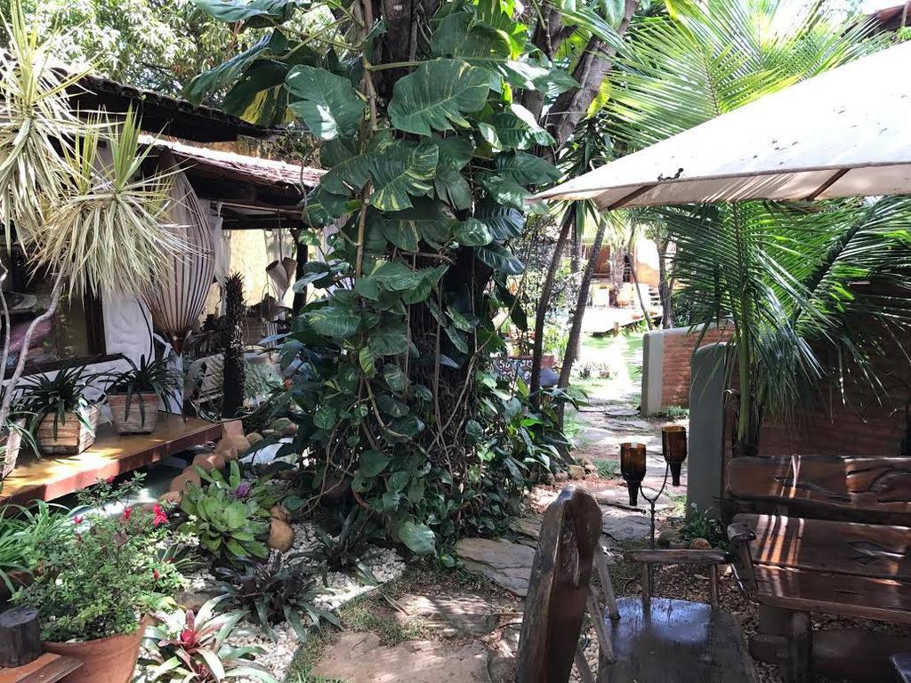 Pousada Bambu Brasil São Jorge Exteriör bild