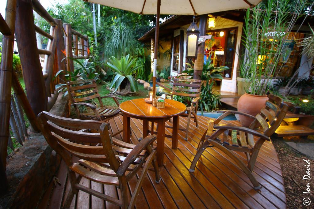 Pousada Bambu Brasil São Jorge Exteriör bild